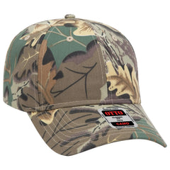 OTTO 78-353 Camouflage 6 Panel Low Profile Baseball Cap - Kha/Brn/Lt.Ol.Grn - Kha/Brn/Lt.Ol.Grn / 6 1/2’’ - 7 5/8’’