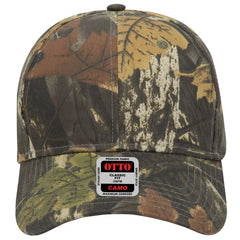 OTTO 78-353 Camouflage 6 Panel Low Profile Baseball Cap - Blk/Dk.Kha/Ch.Gry - Blk/Dk.Kha/Ch.Gry / 6 1/2’’ - 7 5/8’’