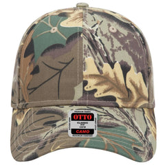 OTTO 78-353 Camouflage 6 Panel Low Profile Baseball Cap - Kha/Brn/Lt.Ol.Grn - Kha/Brn/Lt.Ol.Grn / 6 1/2’’ - 7 5/8’’