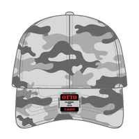 OTTO 78-353 Camouflage 6 Panel Low Profile Baseball Cap - St Gry/Gry - St Gry/Gry / 6 1/2’’ - 7 5/8’’