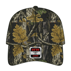OTTO 78-835 Camouflage 6 Panel Low Profile Baseball Cap - Blk/Dk.Kha/Ch.Gry - Blk/Dk.Kha/Ch.Gry / 6 1/2’’ - 7 5/8’’