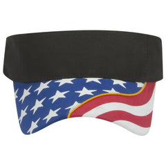 OTTO 81-398 Sun Visor - Black - Black / 6 1/2’’ - 7 5/8’’
