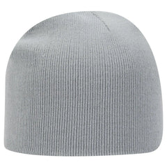 OTTO 82-1010 8’’ Classic Knit Beanie - Gray - Gray / 7 3/8’’ - 7 5/8’’