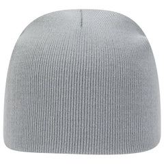 OTTO 82-1010 8’’ Classic Knit Beanie - Gray - Gray / 7 3/8’’ - 7 5/8’’