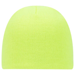 OTTO 82-1010 8’’ Classic Knit Beanie - N. Yellow - N. Yellow / 7 3/8’’ - 7 5/8’’