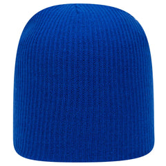 OTTO 82-1173 9 1/2’’ Premium Rib Knit Beanie - Royal - Royal / 6 1/2’’ - 7 5/8’’