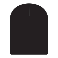 OTTO 82-1317 9’’ Classic Knit Beanie W/ Inside Fleece Lining - Black - Black / 6 1/2’’ - 7 5/8’’
