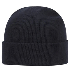 OTTO 82-404 12’’ Classic Knit Beanie W/ Cuff - Navy - Navy / 6 1/2’’ - 7 5/8’’