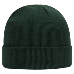 OTTO 82-480 12’’ Classic Knit Beanie W/ Cuff - Dk. Green - Dk. Green / 6 1/2’’ - 7 5/8’’