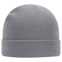 OTTO 82-480 12’’ Classic Knit Beanie W/ Cuff - Gray - Gray / 6 1/2’’ - 7 5/8’’