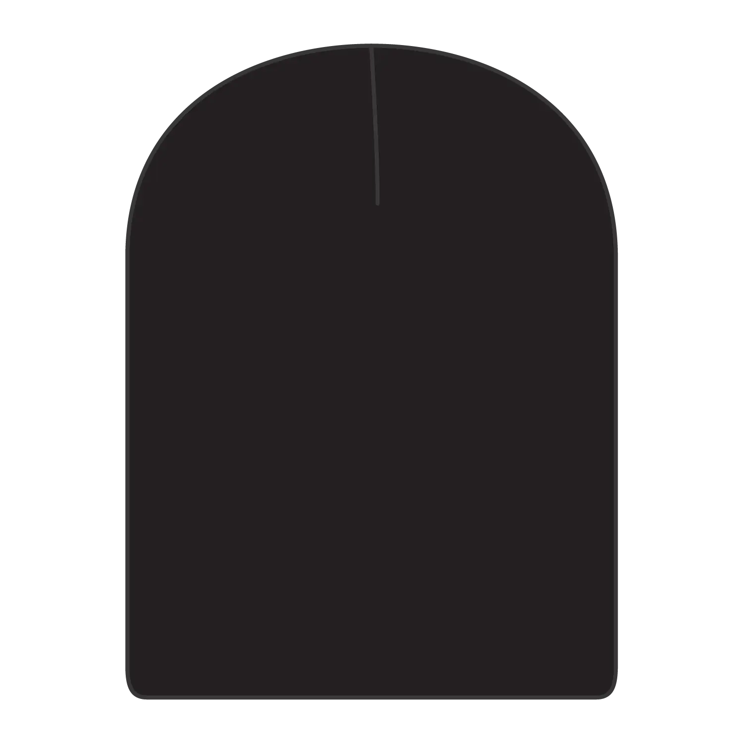 OTTO 82-481 9’’ Classic Knit Beanie - Black - Black / 6 1/2’’ - 7 5/8’’