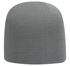 OTTO 82-481 9’’ Classic Knit Beanie - Gray - Gray / 6 1/2’’ - 7 5/8’’