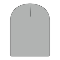 OTTO 82-481 9’’ Classic Knit Beanie - Gray - Gray / 6 1/2’’ - 7 5/8’’