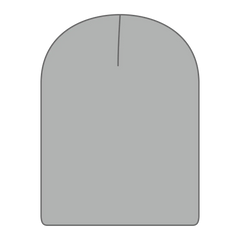 OTTO 82-481 9’’ Classic Knit Beanie - Gray - Gray / 6 1/2’’ - 7 5/8’’