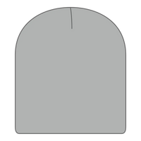 OTTO 82-970 8 1/2’’ Classic Knit Beanie - Gray - Gray / 6 1/2’’ - 7 5/8’’