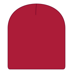 OTTO 82-970 8 1/2’’ Classic Knit Beanie - Red - Red / 6 1/2’’ - 7 5/8’’