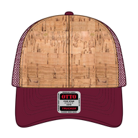 OTTO 83-1212 6 Panel Low Profile Mesh Back Trucker Cap - Bg Mrn/Crk/Bg Mrn - Bg Mrn/Crk/Bg Mrn / 6 1/2’’ - 7 5/8’’