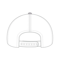 OTTO 83-1299 ’OTTO Comfy Fit’ 6 Panel Low Profile Mesh Back Trucker Cap - HeatherGray/HeatherGray/White