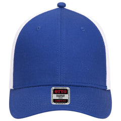 OTTO 83-1299 ’OTTO Comfy Fit’ 6 Panel Low Profile Mesh Back Trucker Cap - Ryl/Ryl/Wht - Ryl/Ryl/Wht / 6 1/2’’ - 7 5/8’’
