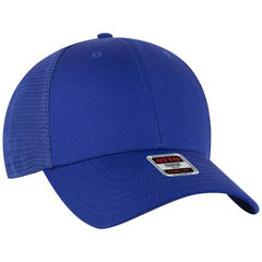 OTTO 83-2 ’OTTO Comfy Fit’ 6 Panel Low Profile Mesh Back Trucker Cap - Royal - Royal / 7 3/8’’ - 7 5/8’’