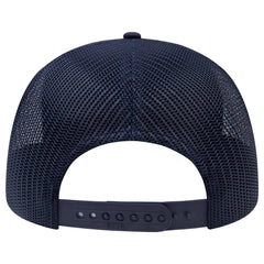 OTTO 83-3 6 Panel Low Profile Mesh Back Trucker Cap - Navy - Navy / 7 3/8’’ - 7 5/8’’