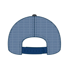 OTTO 83-473 6 Panel Low Profile Mesh Back Trucker Cap - Ch.Gry/Ch.Gry/Ryl - Ch.Gry/Ch.Gry/Ryl / 6 1/2’’ - 7 5/8’’