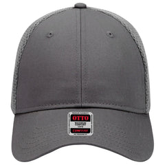 OTTO 83-605 ’OTTO Comfy Fit’ 6 Panel Low Profile Baseball Cap - Char. Gray - Char. Gray / 6 1/2’’ - 7 5/8’’