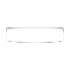 OTTO 92-1097 Hat Band - White