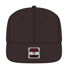 OTTO 930-1 6 Panel Pro Style Baseball Cap - Dk. Brown - Dk. Brown / 7 3/8’’ - 7 5/8’’