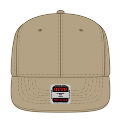 OTTO 930-1 6 Panel Pro Style Baseball Cap - Khaki - Khaki / 7 3/8’’ - 7 5/8’’