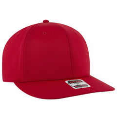 OTTO 930-1 6 Panel Pro Style Baseball Cap - Red - Red / 7 3/8’’ - 7 5/8’’