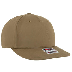 OTTO 9305-1 5 Panel Pro Style Baseball Cap - Coyote Brown - Coyote Brown / 7 3/8’’ - 7 5/8’’