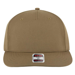 OTTO 9305-1 5 Panel Pro Style Baseball Cap - Coyote Brown - Coyote Brown / 7 3/8’’ - 7 5/8’’