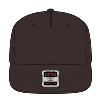 OTTO 9305-1 5 Panel Pro Style Baseball Cap - Dk. Brown - Dk. Brown / 7 3/8’’ - 7 5/8’’