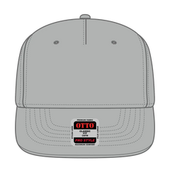 OTTO 9305-1 5 Panel Pro Style Baseball Cap - Gray - Gray / 7 3/8’’ - 7 5/8’’