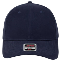 OTTO 94-1201 ’OTTO Flex’ Fitted 6 Panel Slim Fit Low Profile Baseball Cap - Navy - Navy / 7’’ - 7 1/4’’