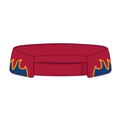 OTTO 95-543 Sun Visor - Red/Ryl/Gld - Red/Ryl/Gld / 6 1/2’’ - 7 5/8’’