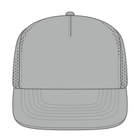 OTTO 9505-1 ’OTTO Snap’ 5 Panel Pro Style Snapback Cap - Gray - Gray / 7 3/8’’ - 7 5/8’’