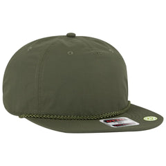OTTO 9505-2 5 Panel Pro Style Baseball Cap - Ol. Green - Ol. Green / 7 3/8’’ - 7 5/8’’