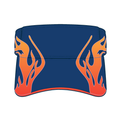 OTTO 96-541 Sun Visor - Ryl/Com/B.Org - Ryl/Com/B.Org / 6 1/2’’ - 7 5/8’’