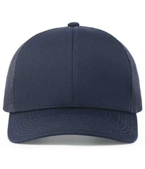 Pacific Headwear 104C Trucker Snapback Cap - Navy