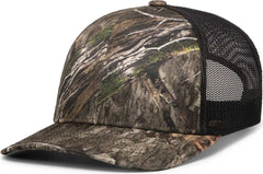 Pacific Headwear 108C Camo Snapback Trucker Cap - Country Dna Lt Charcoal Country Dna - Mossy Oak Dark Gray / 7’’ 7