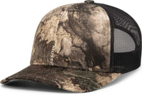 Pacific Headwear 108C Camo Snapback Trucker Cap - Terra Bayou Light Charcoal Terra Bayou - Mossy Oak Dark Gray / 7’’ 7
