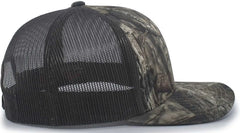 Pacific Headwear 108C Camo Trucker Snapback Cap - Break-Up Country Chocolate - Mossy Oak Chocolate / 7’’ - 7 7/8’’