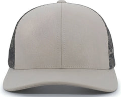 Pacific Headwear 108C Camo Trucker Snapback Cap - Stone Break-Up Country - Ivory Mossy Oak / 7’’ - 7 7/8’’