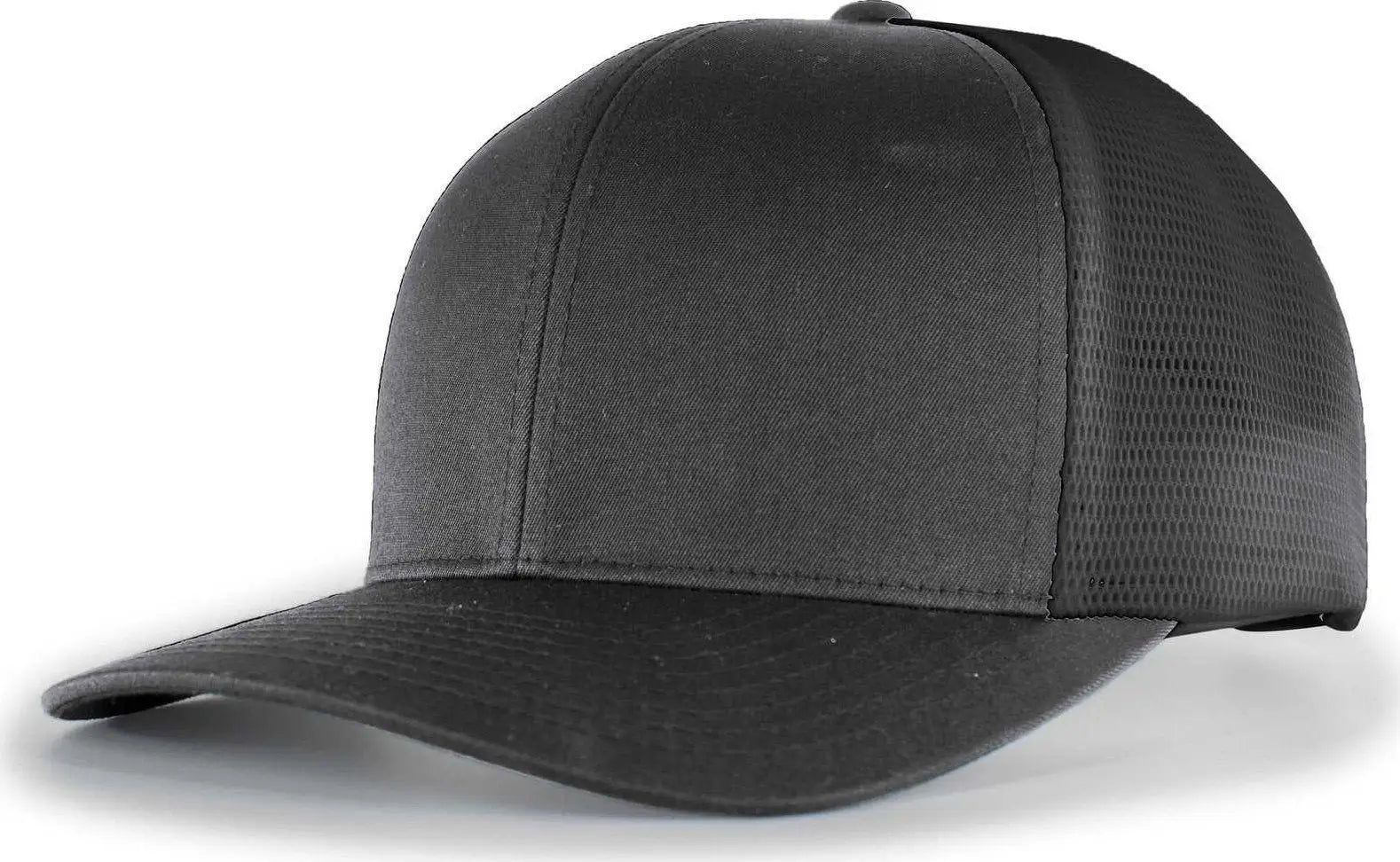 Pacific Headwear 110F Trucker Flexfit Snapback Cap - Light Charcoal - Dark Gray / 7’’ - 7 7/8’’