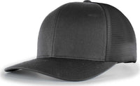 Pacific Headwear 110F Trucker Flexfit Snapback Cap - Light Charcoal - Dark Gray / 7’’ - 7 7/8’’