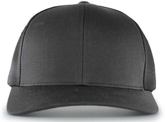 Pacific Headwear 110F Trucker Flexfit Snapback Cap - Light Charcoal - Dark Gray / 7’’ - 7 7/8’’