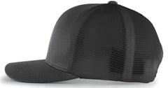 Pacific Headwear 110F Trucker Flexfit Snapback Cap - Light Charcoal - Dark Gray / 7’’ - 7 7/8’’