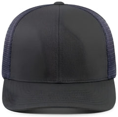 Pacific Headwear 110F Trucker Flexfit Snapback Cap - Navy - Navy / 7’’ 7 7/8’’